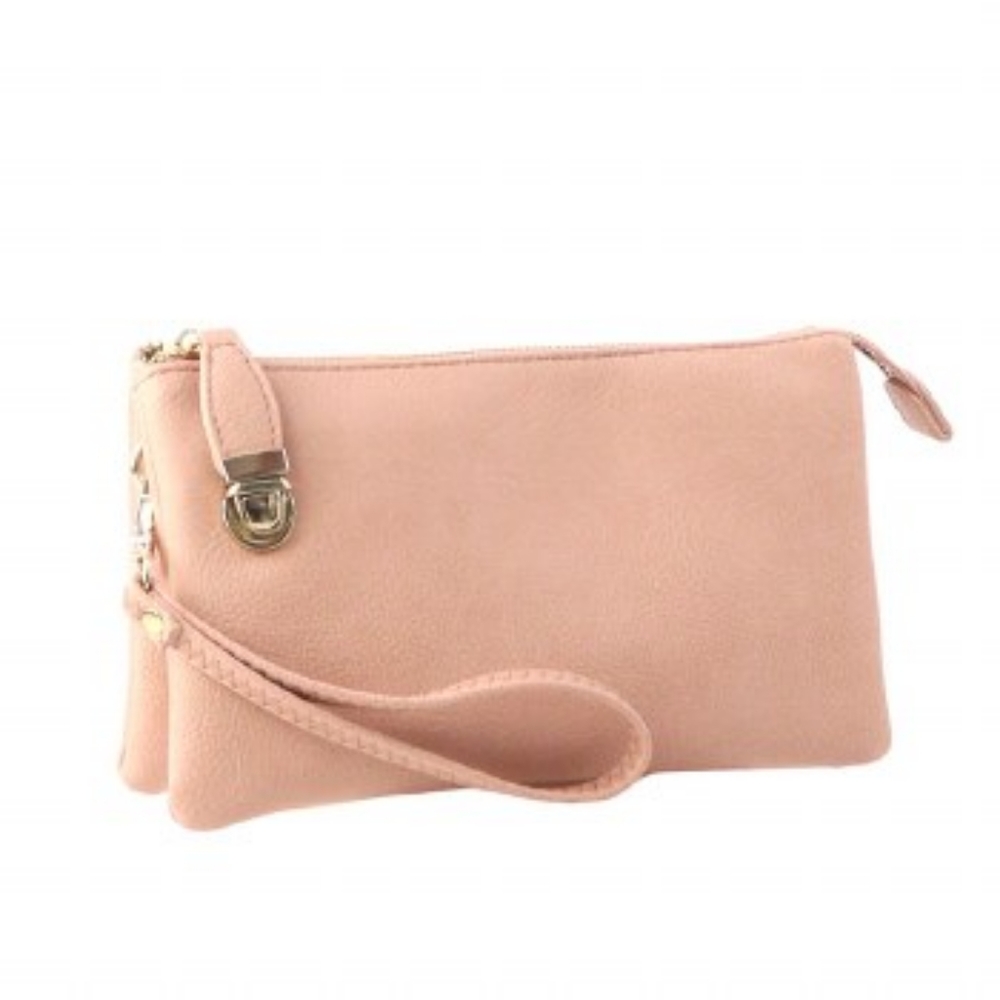 Rose Pink Fashion Wristlet For Women - Cruelty Free